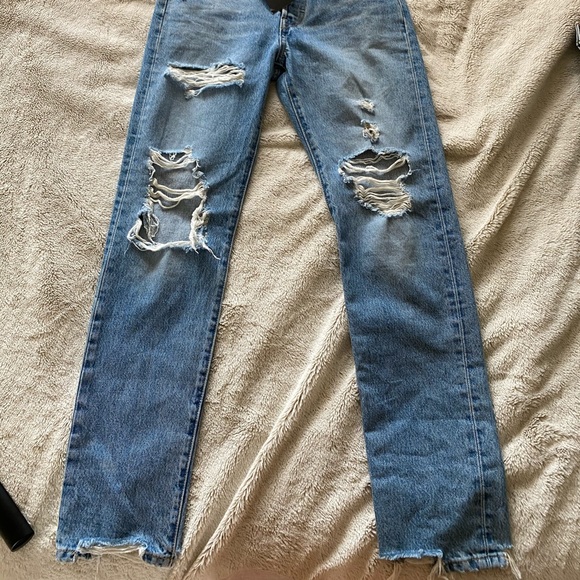 NWT Levi’s 501 Straight leg jeans 24x30 - Picture 5 of 8